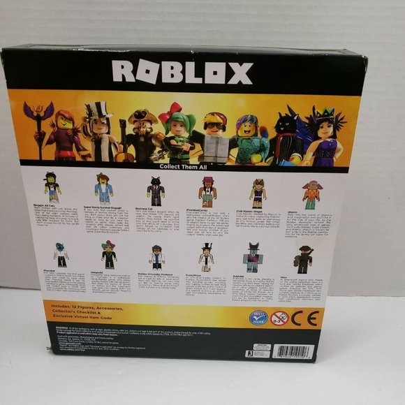 New ROBLOX Celebrity Collection Series 1 Exclusive 12 Figures 18 pc Shopgirl Cat - Picture 2 of 12